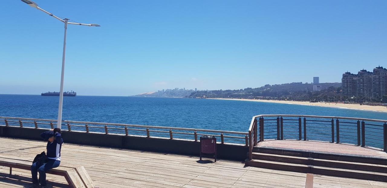 Gran Ubicacion, Cama Xl, Vina Del Mar Daire Dış mekan fotoğraf